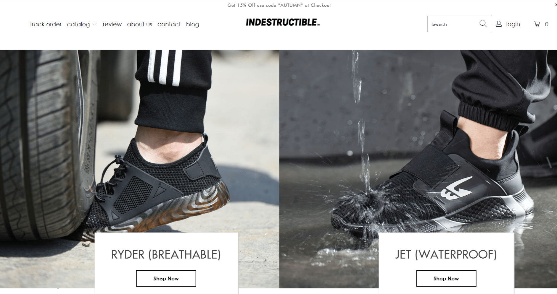 Indestructibles- Shoes Affiliate Program