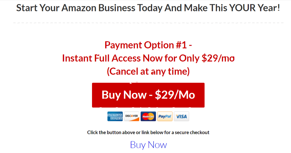 Pricing- Proven Amazon Course