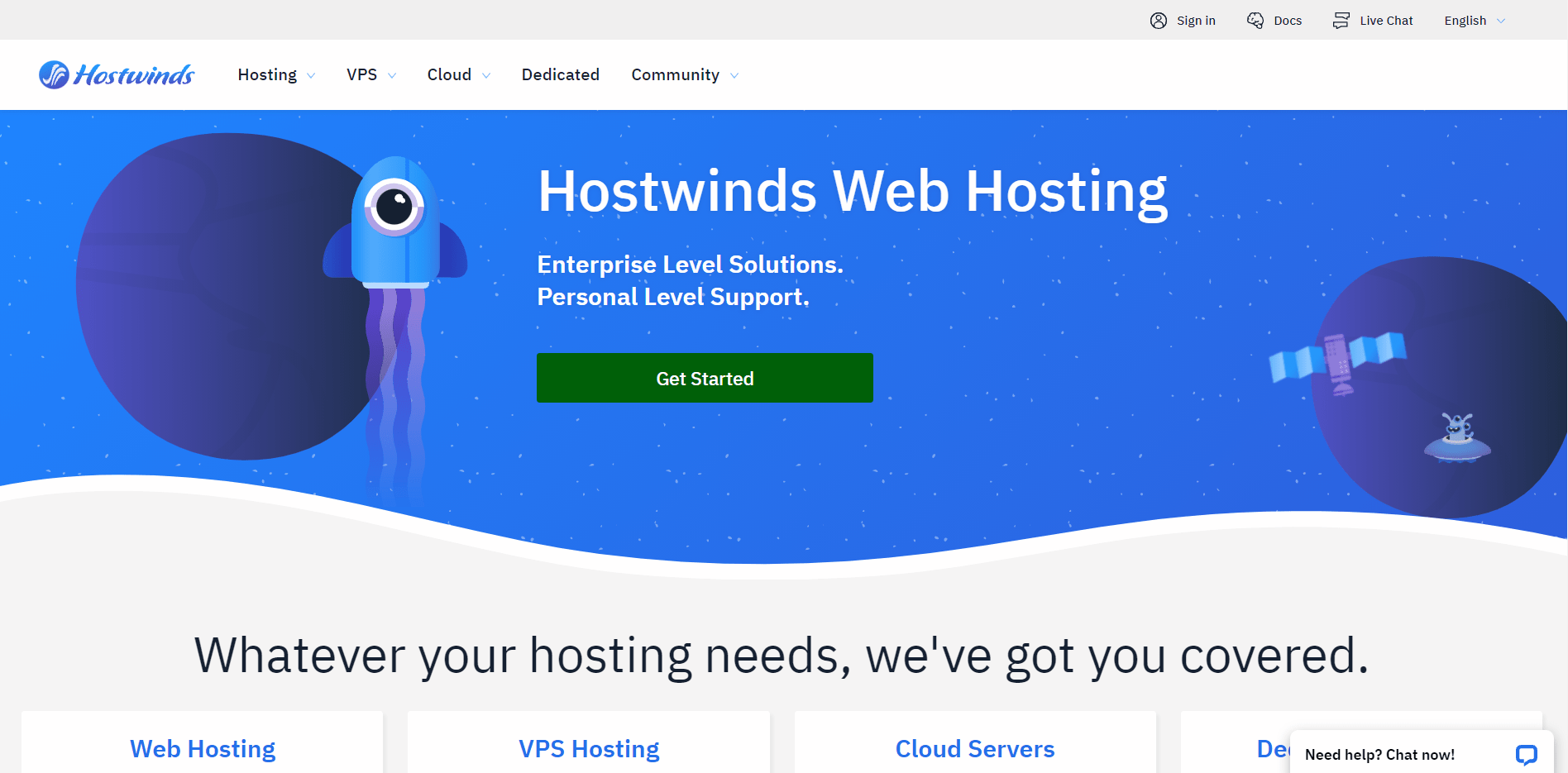 hostwinds hosting