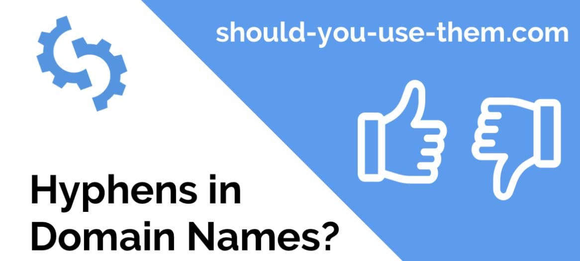 hyphens in domain name