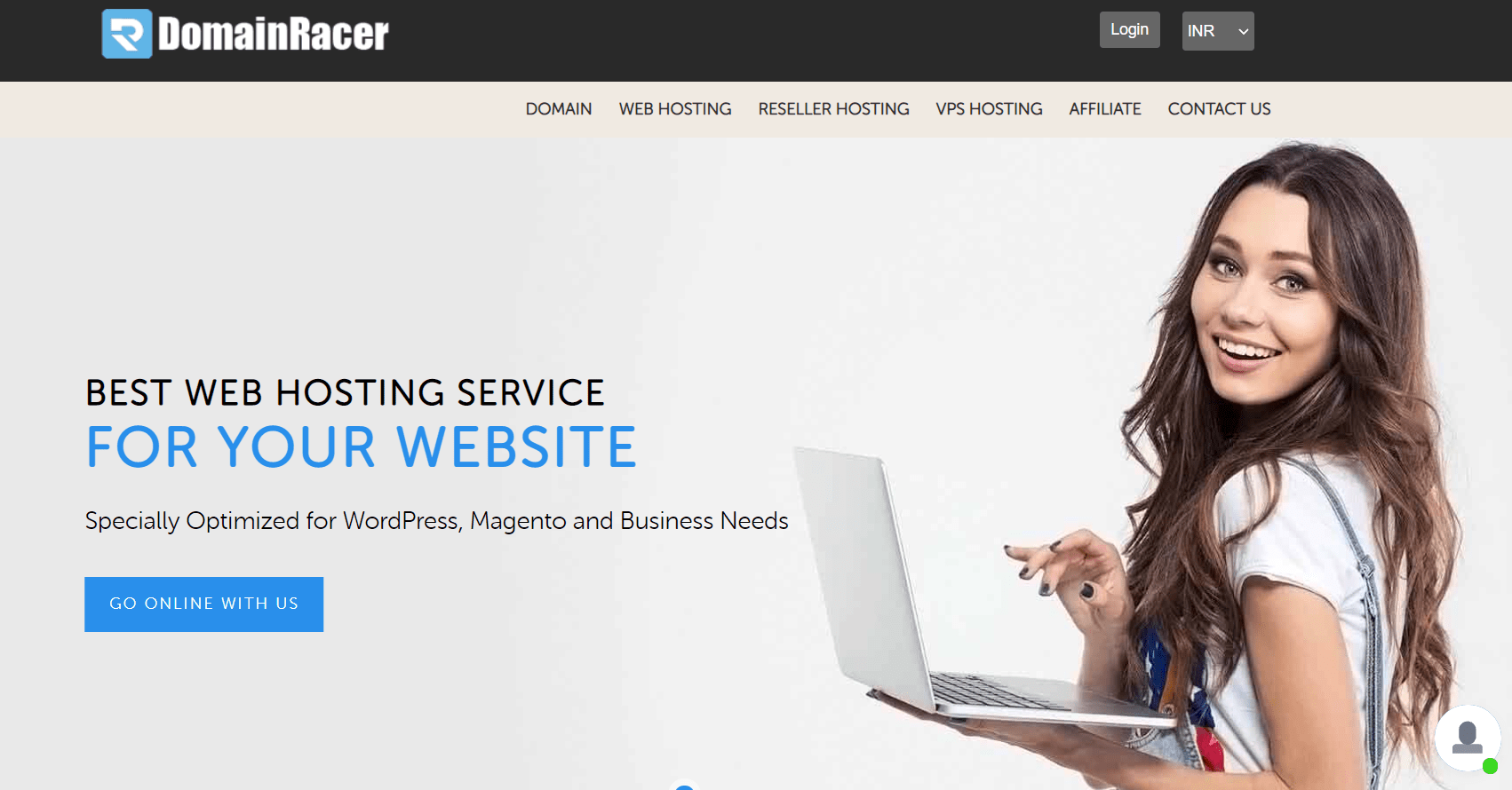 DomainRacer Webhosting