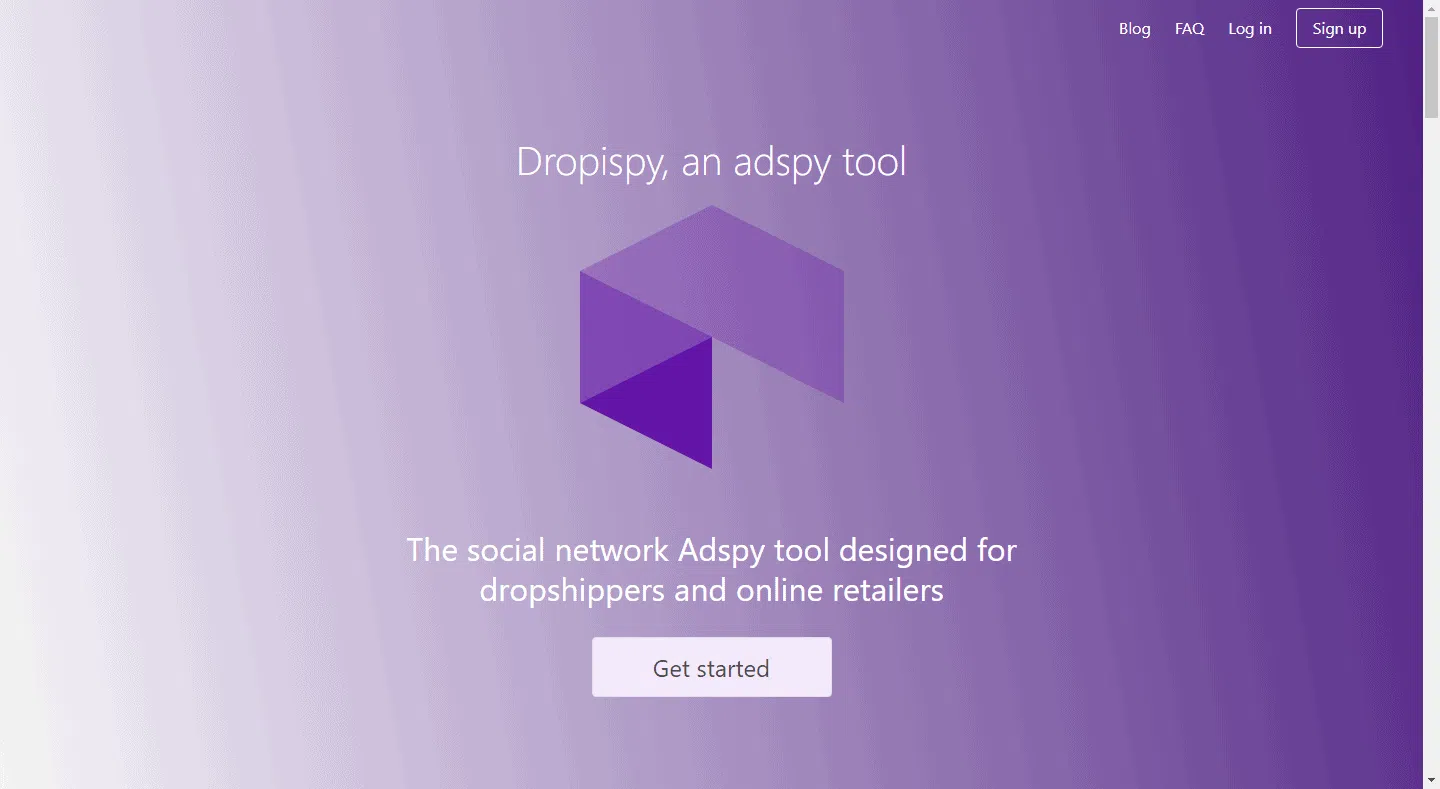 Dropispy-Beste spionagetool voor Facebook-advertenties