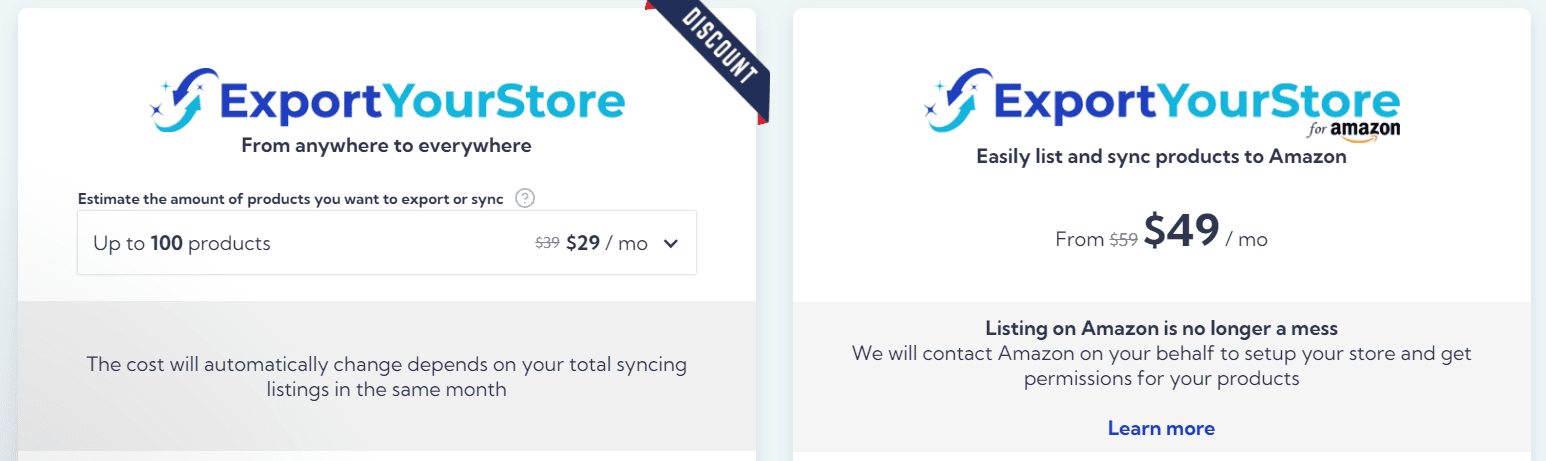 ExportYourStore Review Pricing