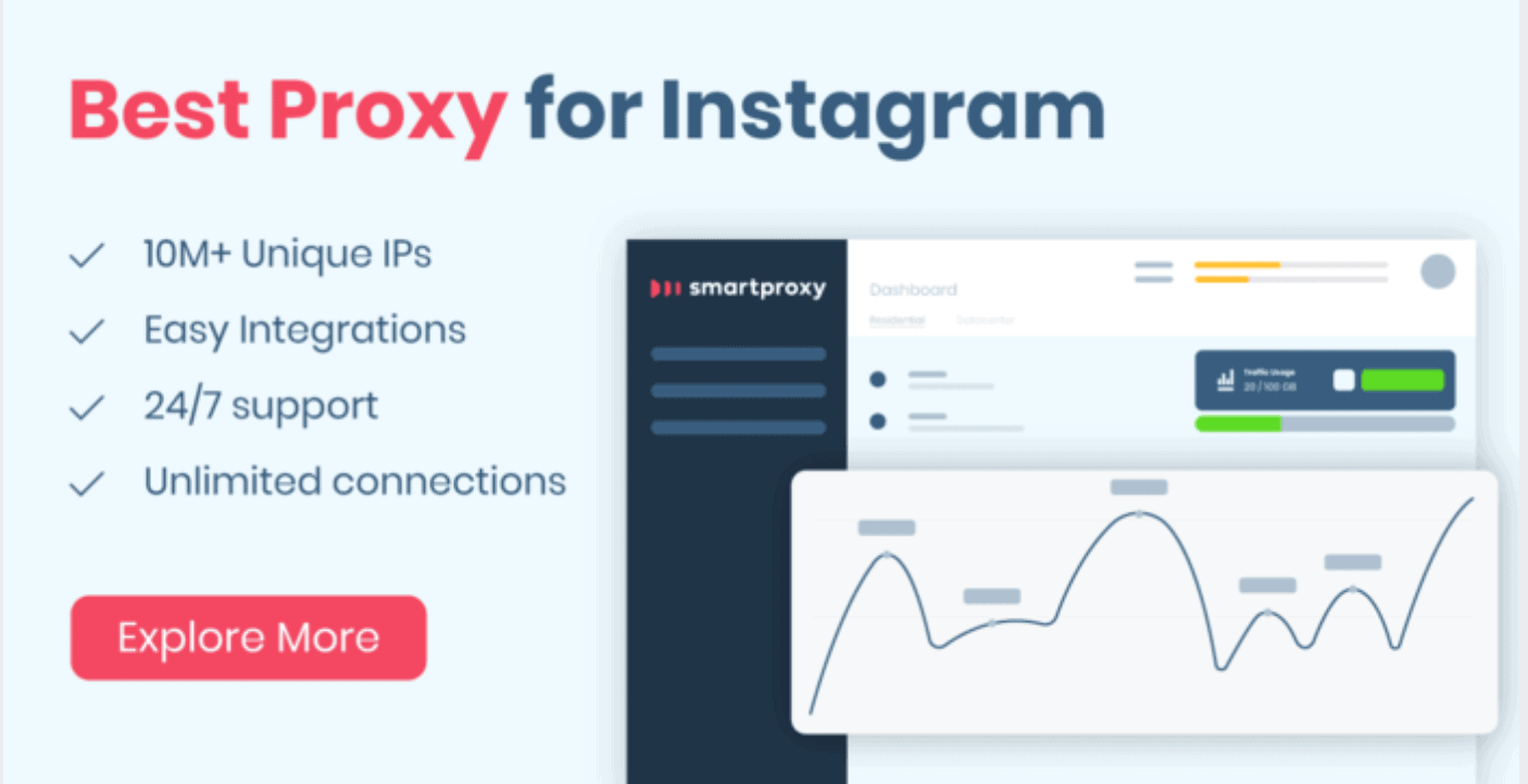 List Of Top Instagram Proxies Providers- instagram proxies stats