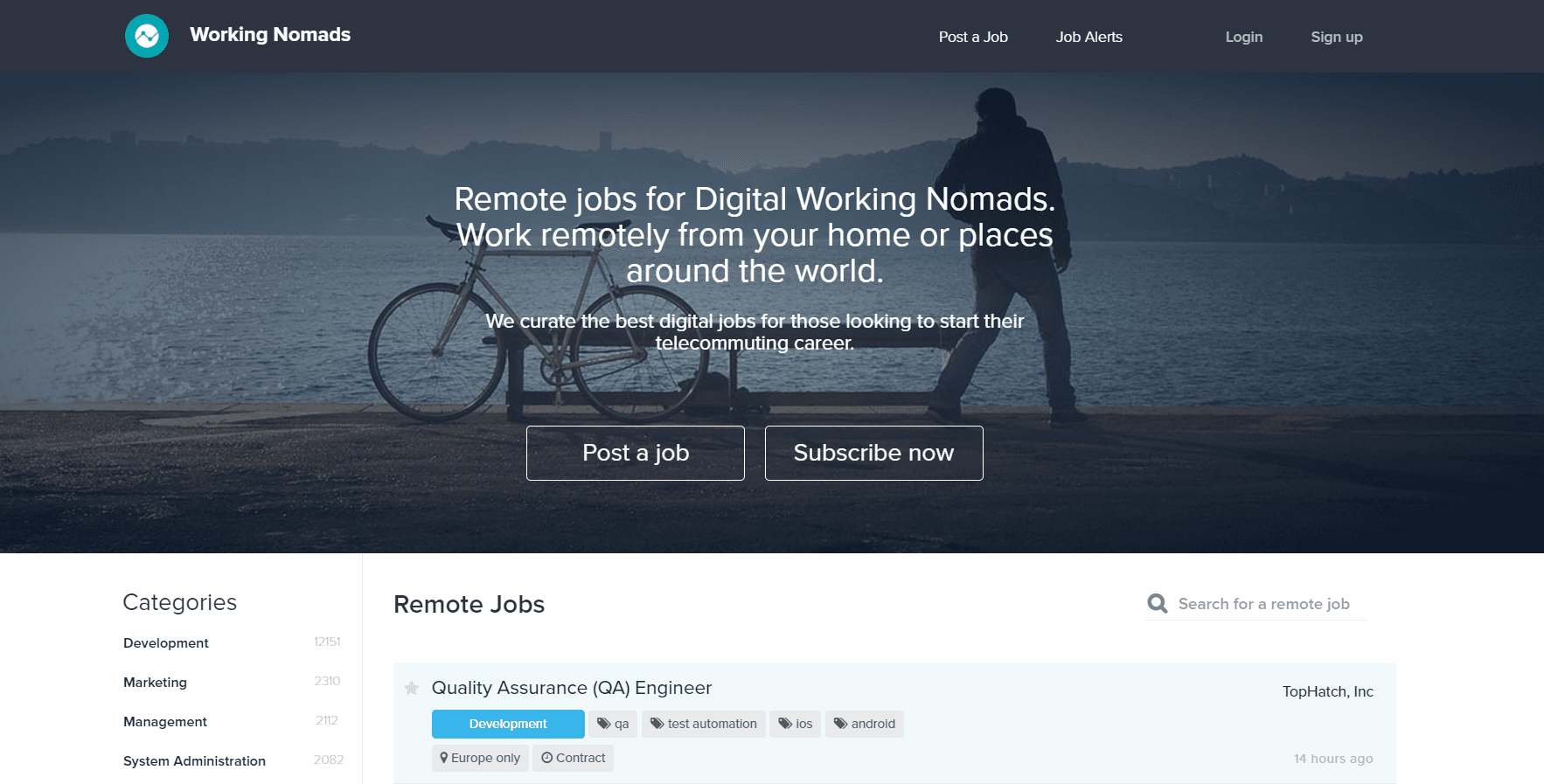 Best Freelance Websites : Working Nomad