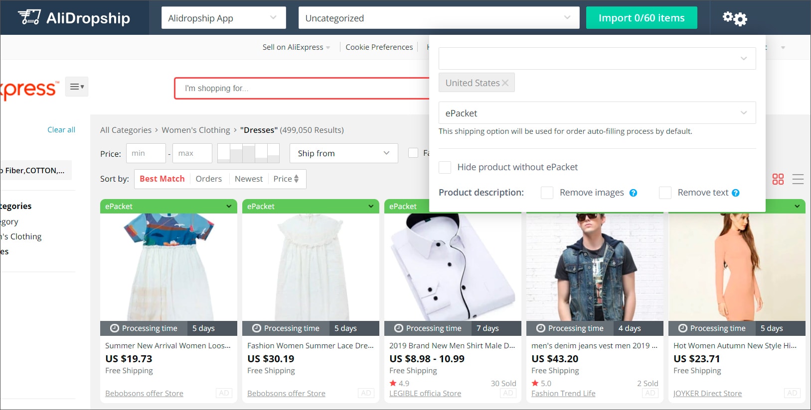 group filter in shopify