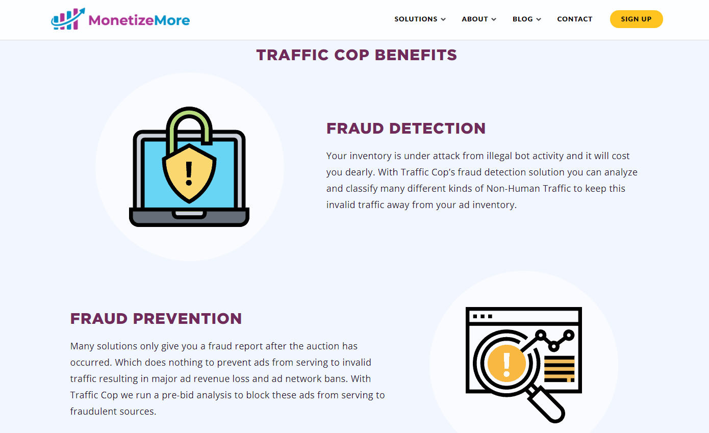 monetizemore traffic cop benefits