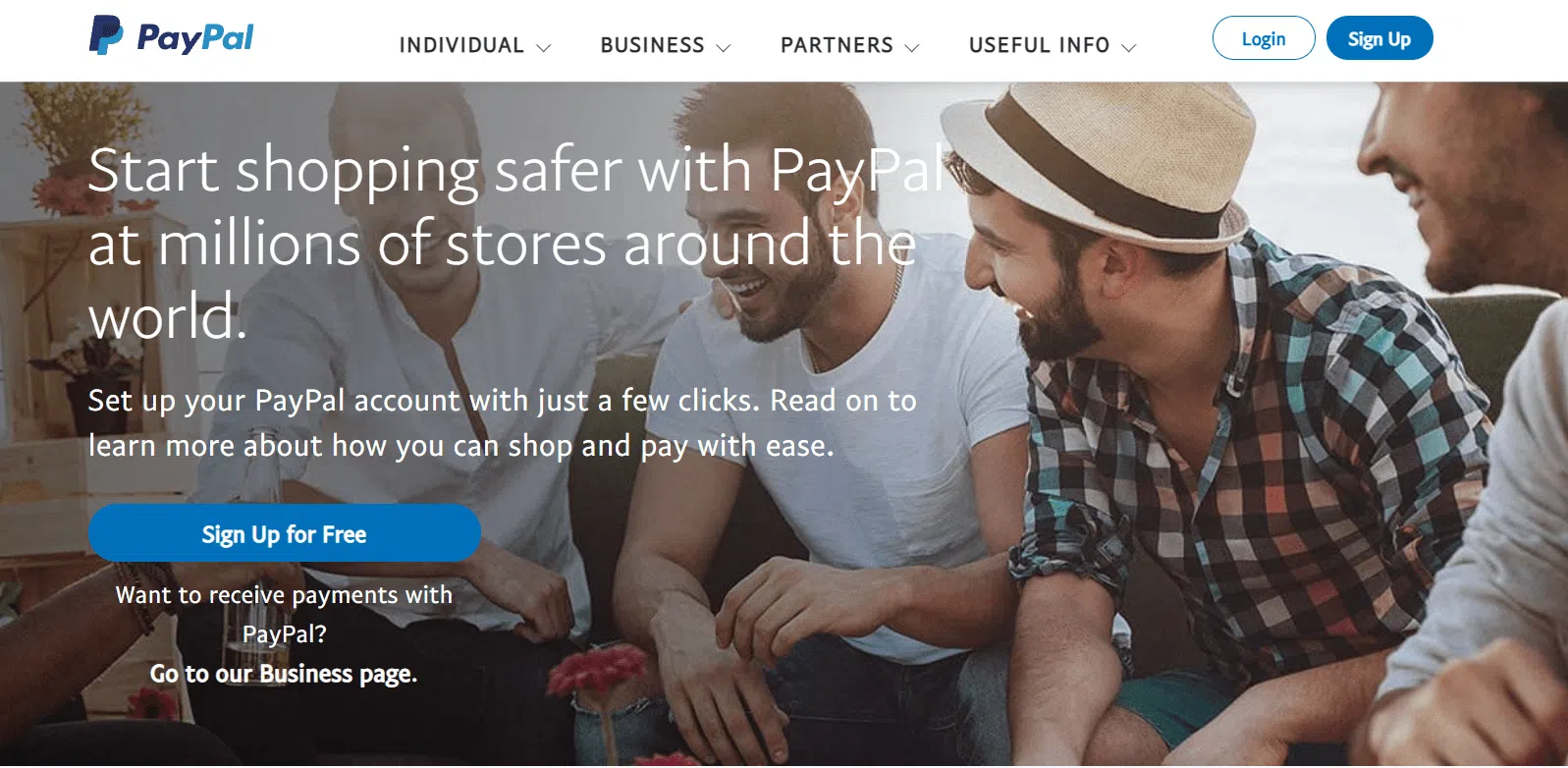 How To Open A PayPal Account In India And Verify It: signup