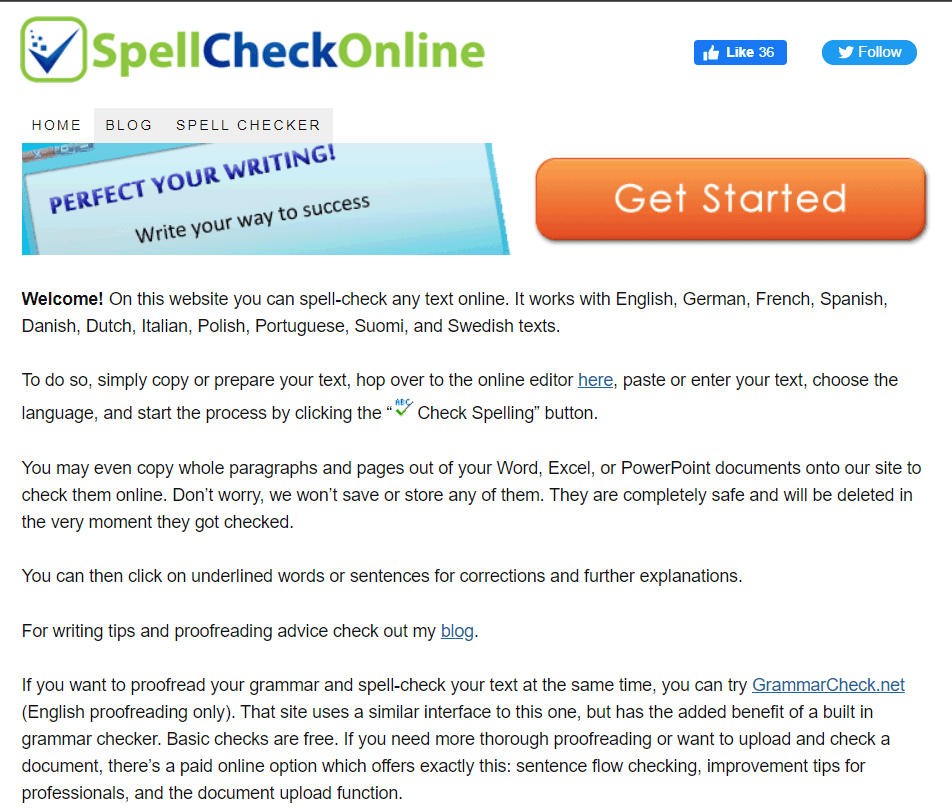  Free Online Punctuation Checker Tools - SpellCheckOnline