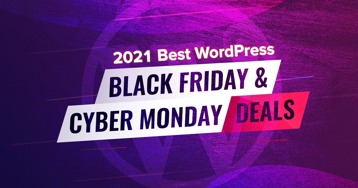 Black-friday-2021-WordPress-deals Brainstorm Force Cyber Monday sale