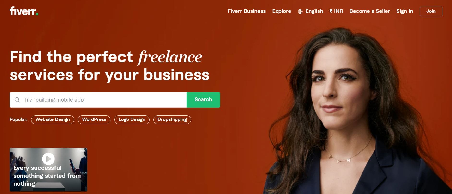 Fiverr - Website For Freelance Content Writer