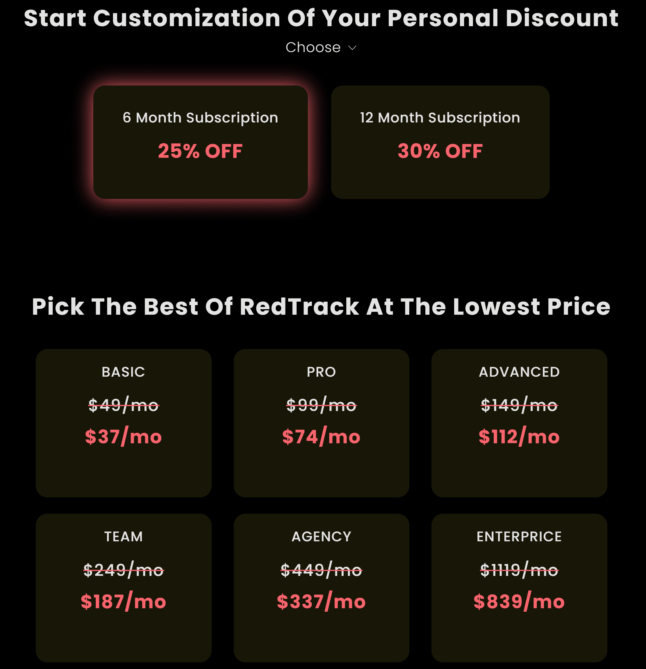 RedTrack Black Friday - LIMITED DISCOUNT