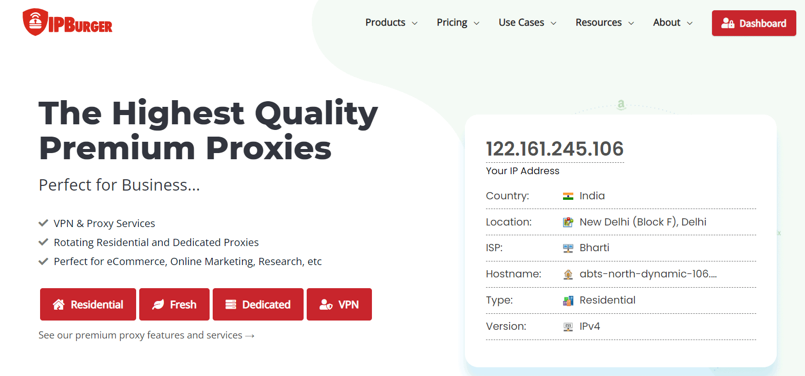 ipburger-Best Mobile Proxy