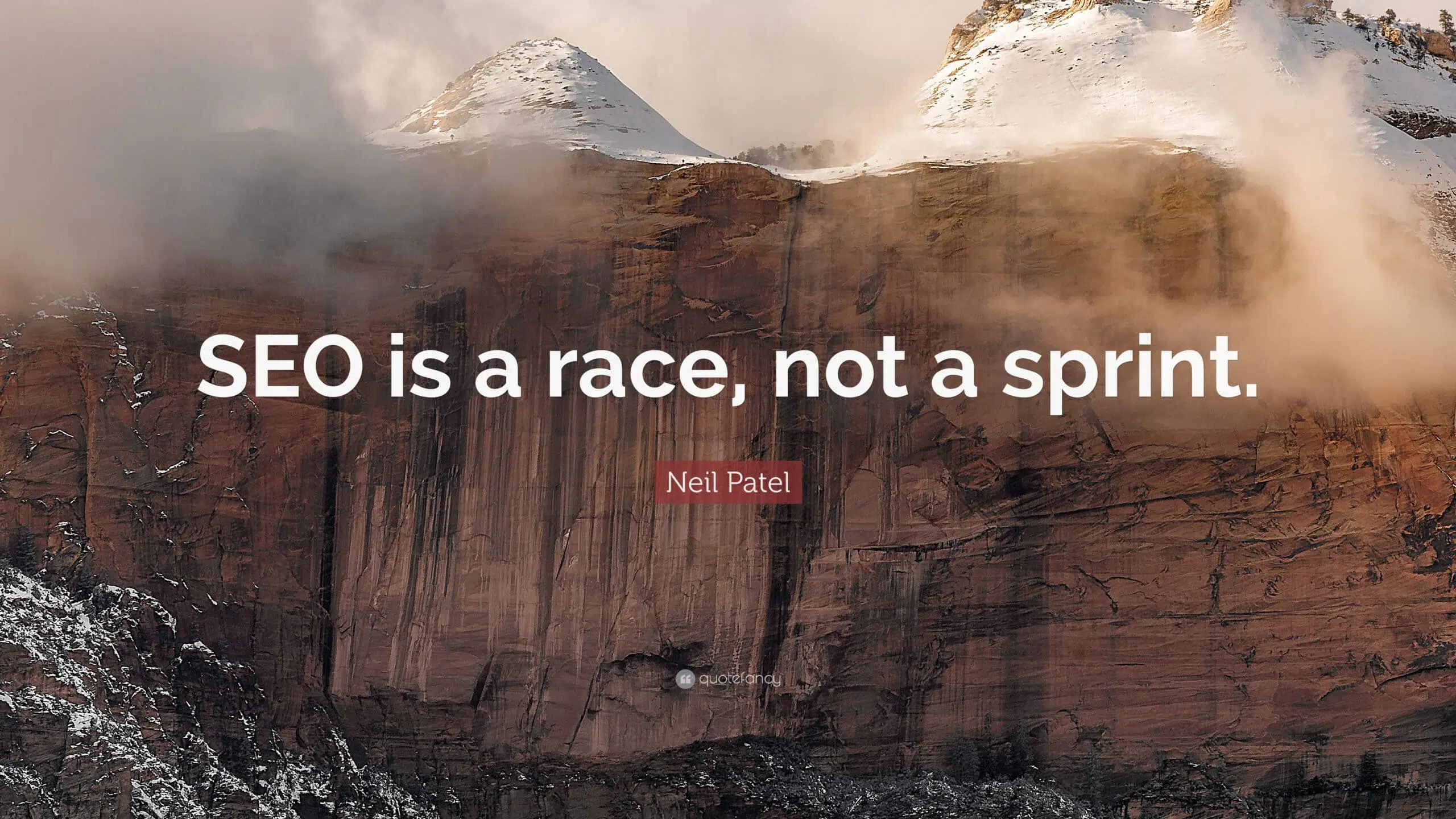 SEO Is A Race Not A Sprint