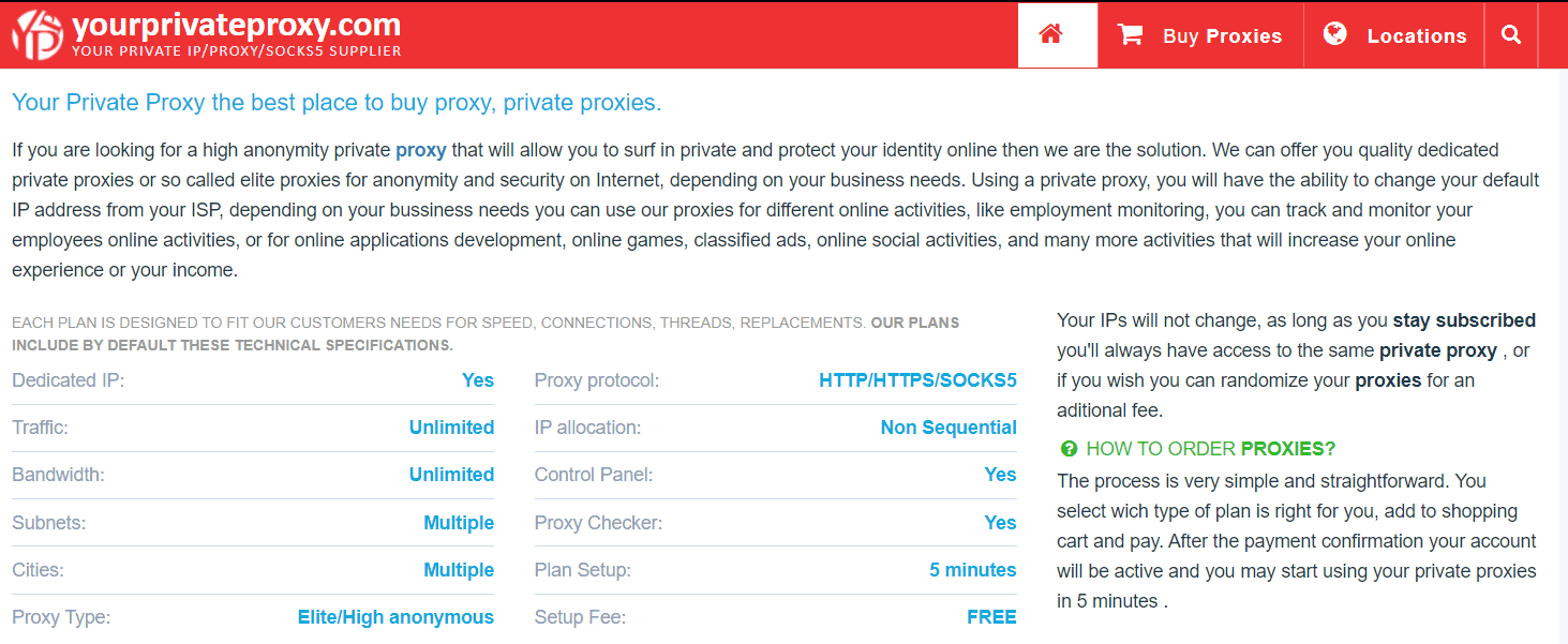 yourprivate-Best ISP Proxies