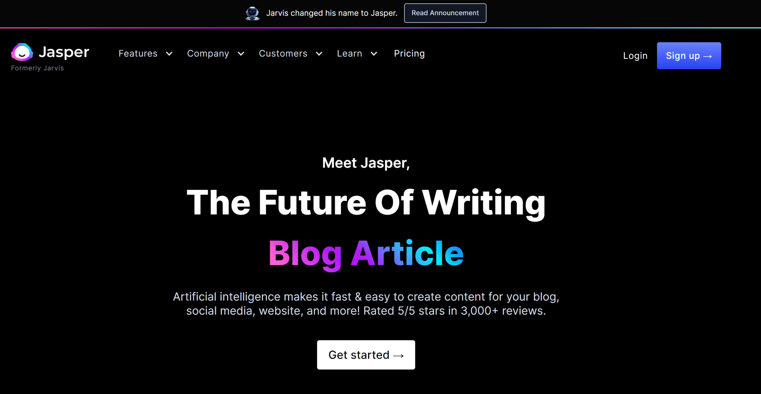Jasper AI ReviewBeste Software zum Schreiben von KI-Inhalten