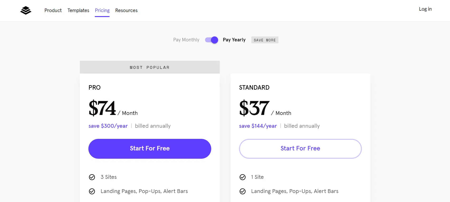 Leadpages-Pricing-Leadpages Vs Unbounce