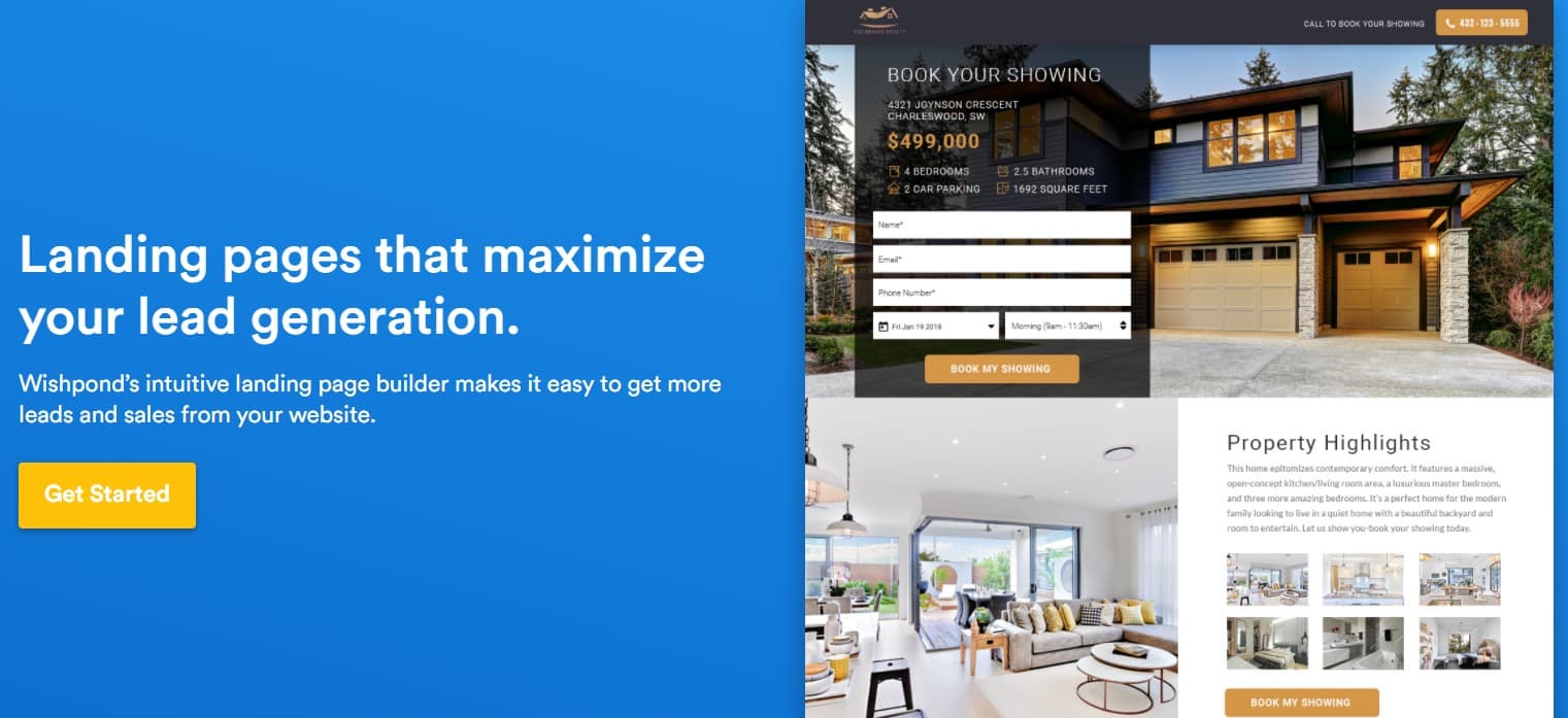 wishpond Landing Pages