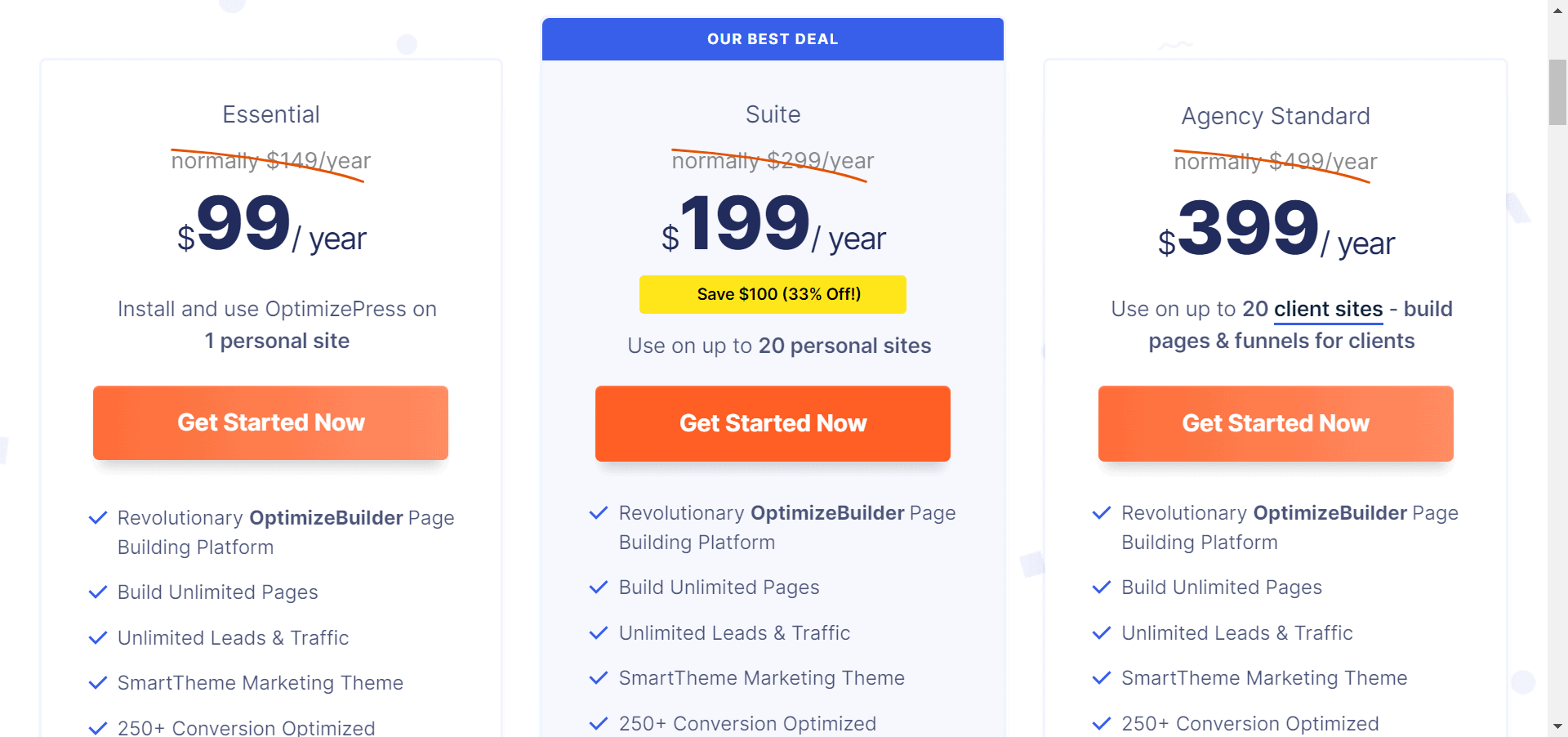 OptimizePress-Pricing