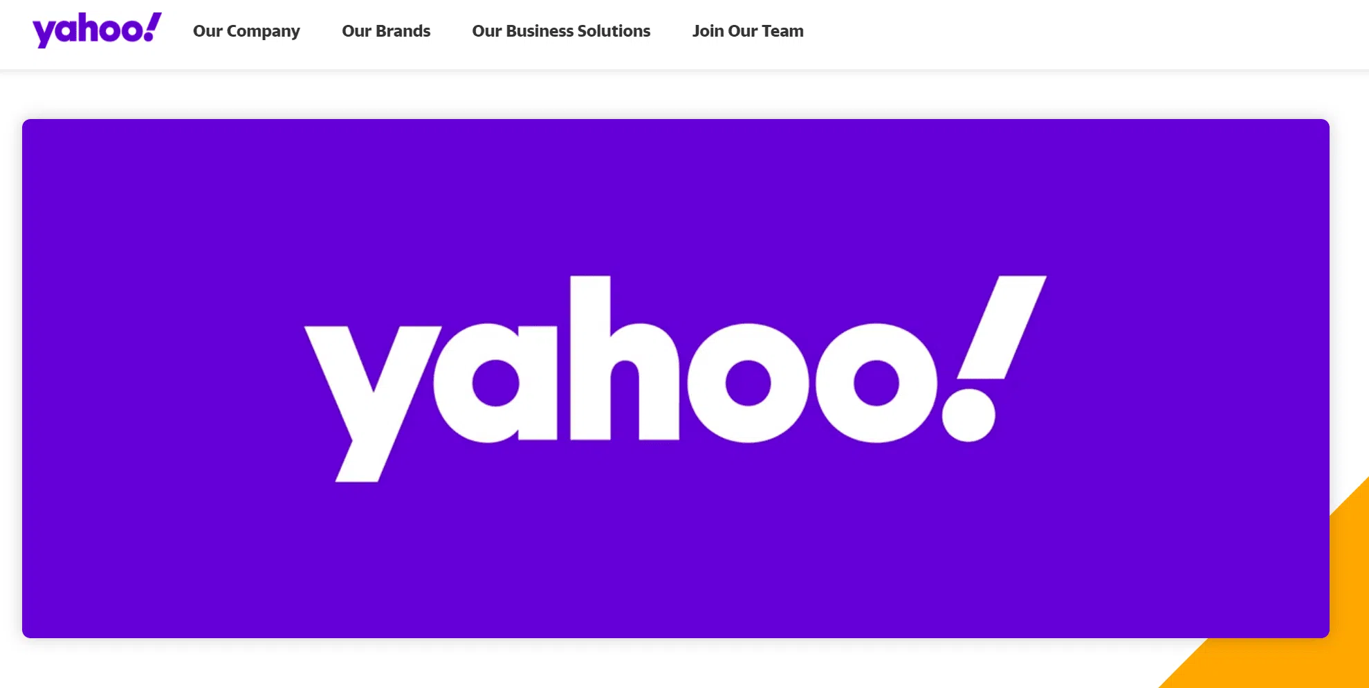 Pubblicità di Yahoo Inc