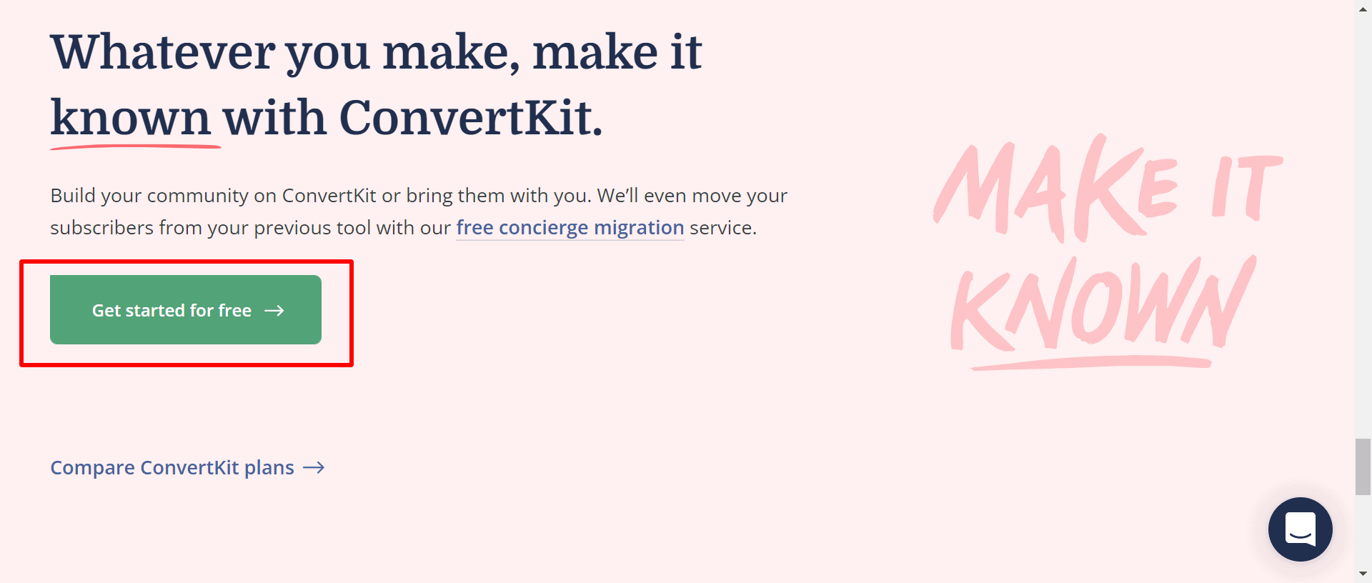 ConvertKit-for-free