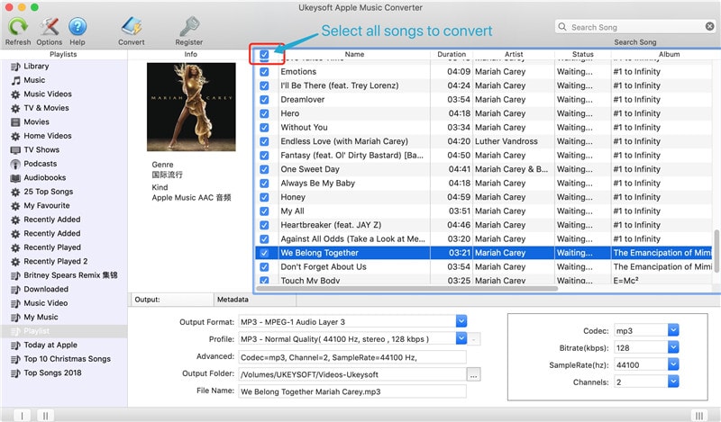 ukeysoft-apple-music-converter-step-2