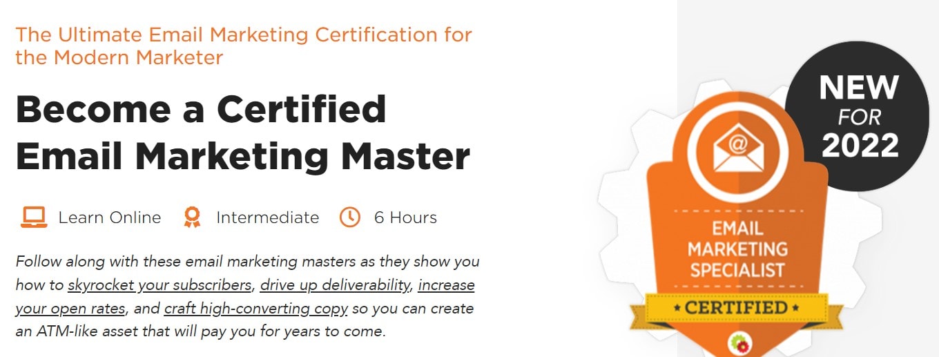 Email Marketing Mastery: DigitalMarketing Certifications