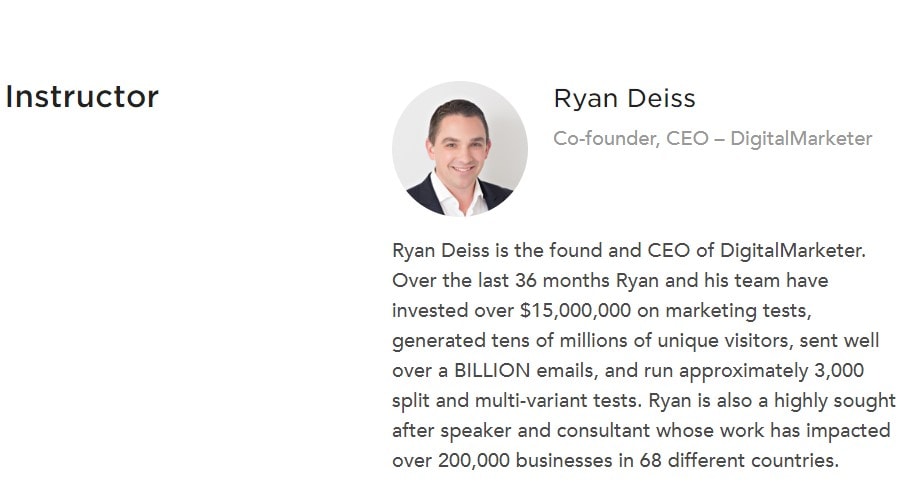 Ryan Deiss：DigitalMarketer 评论