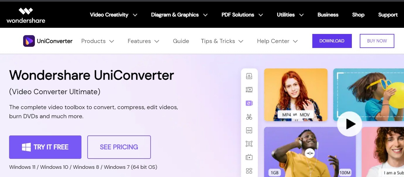 Wondershare UniConverter: YouTube To MP3 Converter