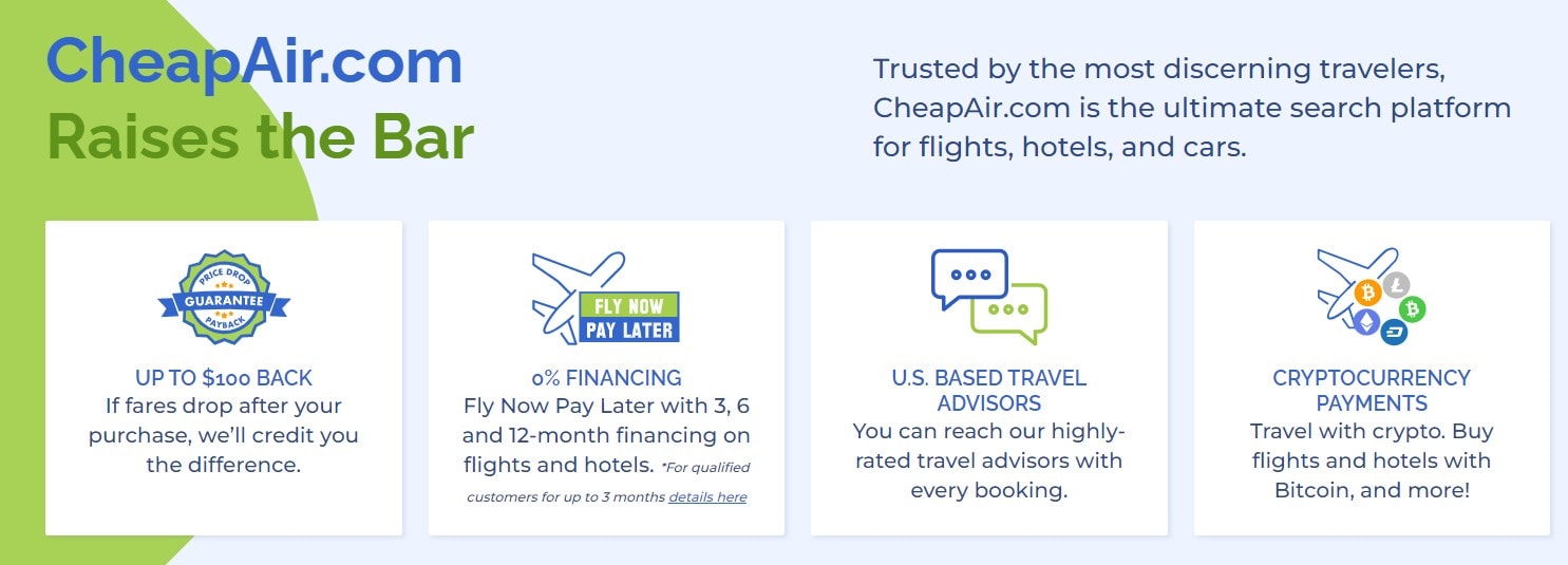 CheapAir: Companies That Accept Crypto Payments