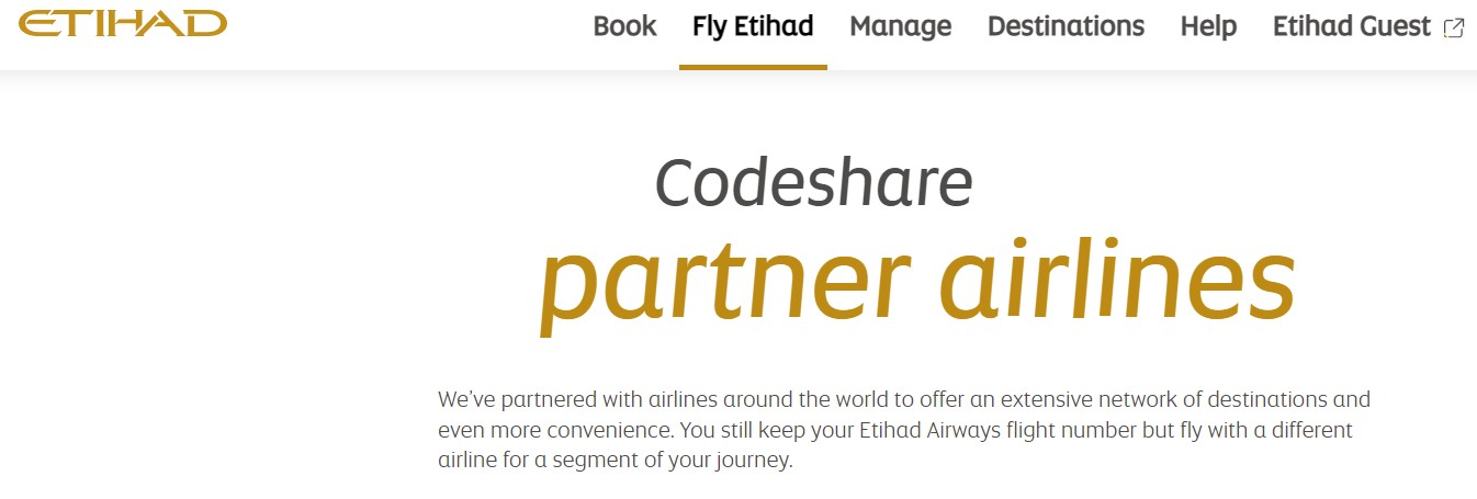 Etihad Airways Airline Affiliate Programs
