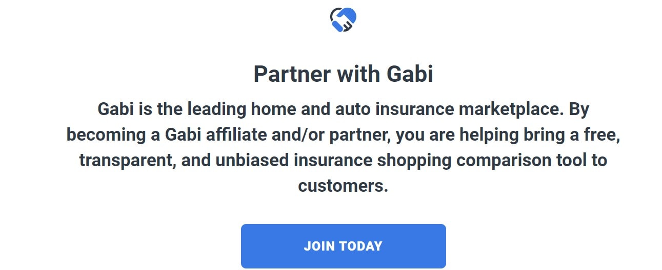 Gabi Personal Insurance affiliate program