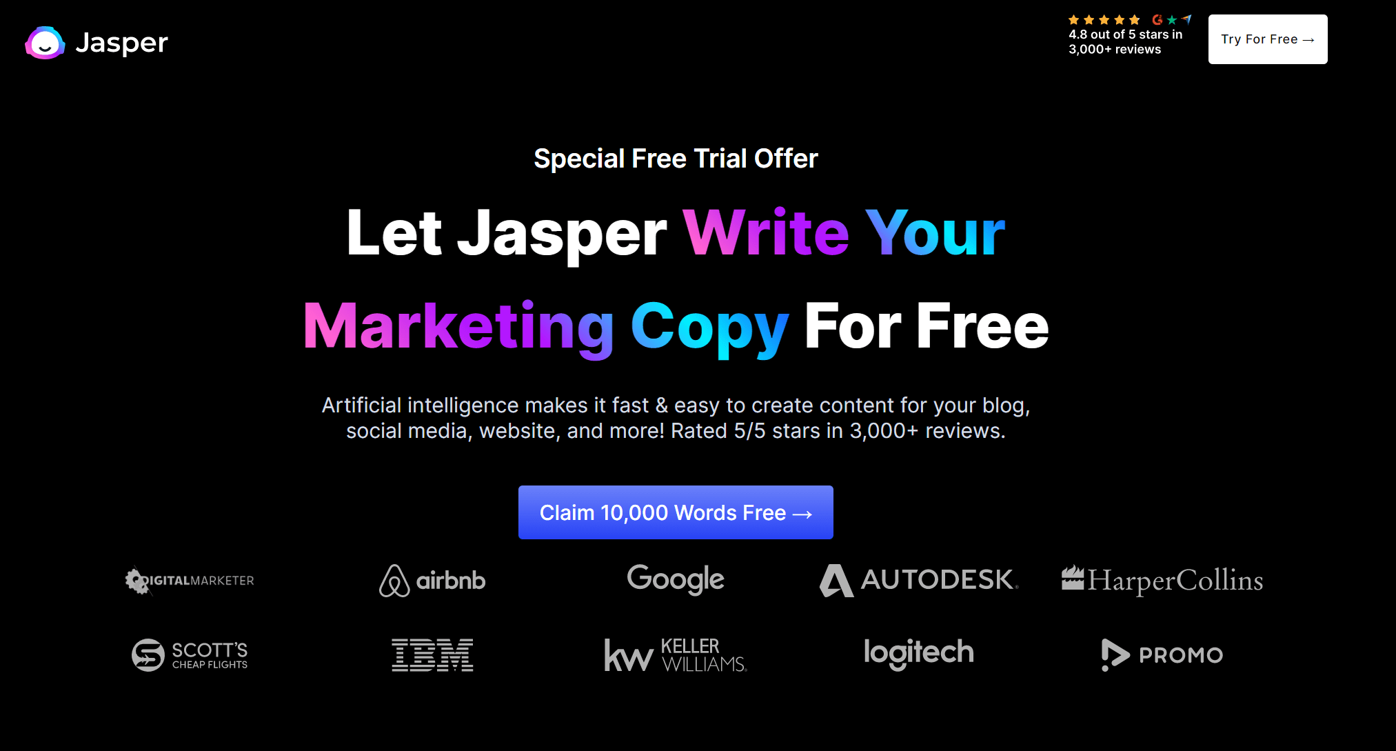 Japser Ai Free Trial