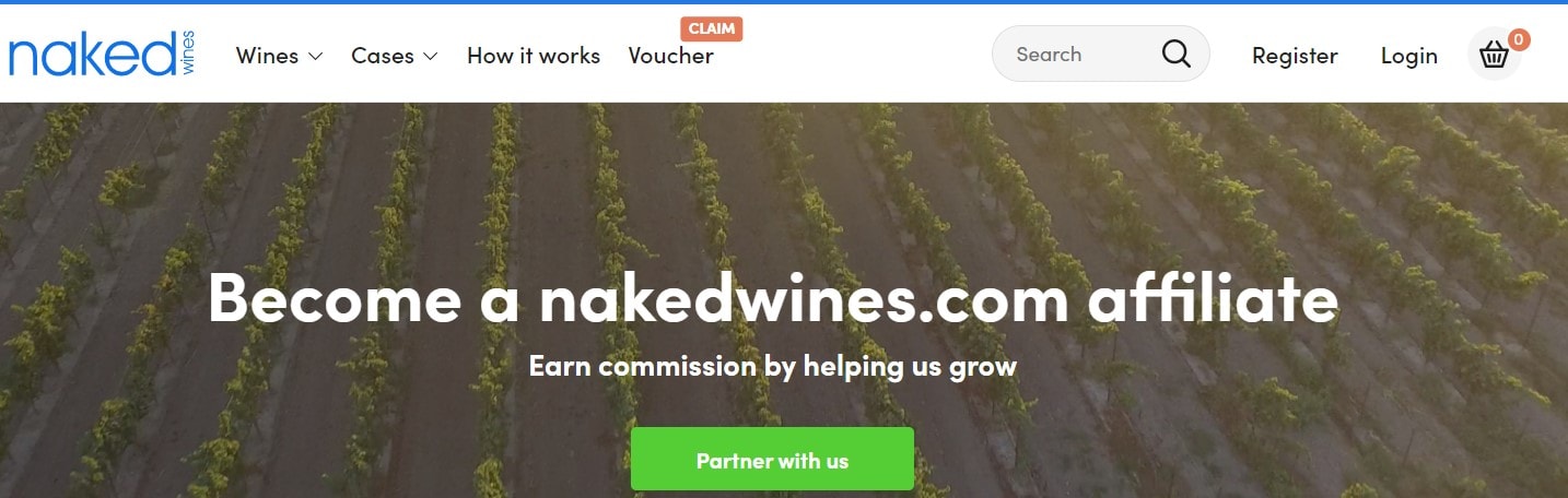 Naked Wines affiliate programs