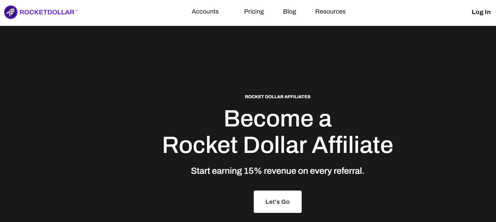 RocketDollar affiliate program