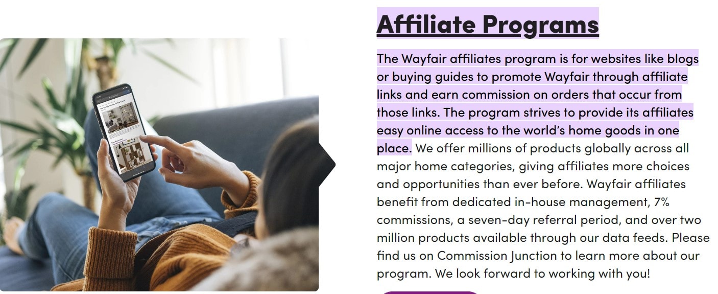 Wayfair Registry Affiliate Programs