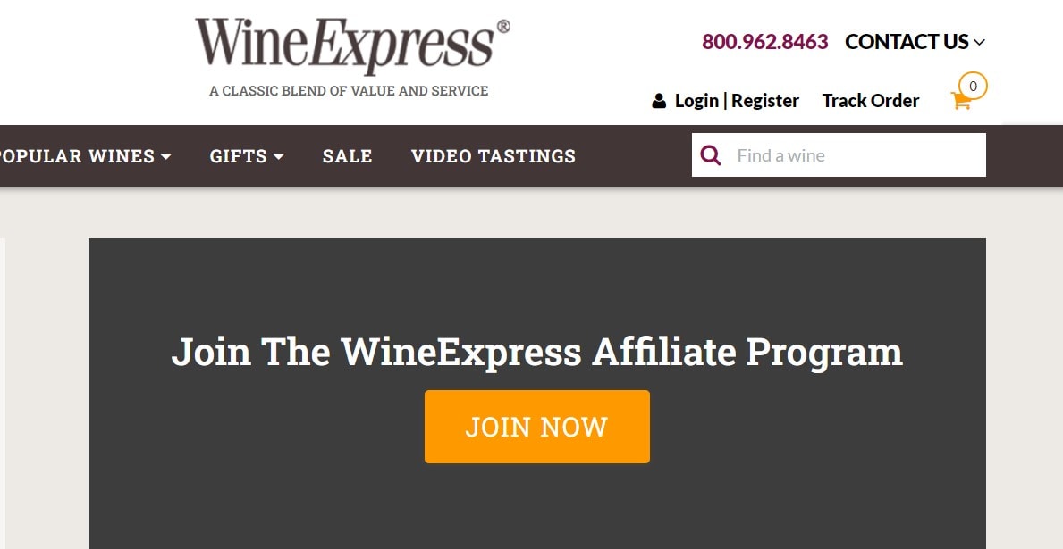 Wine Express affiliate programs