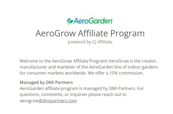 AeroGarden Affiliate Program
