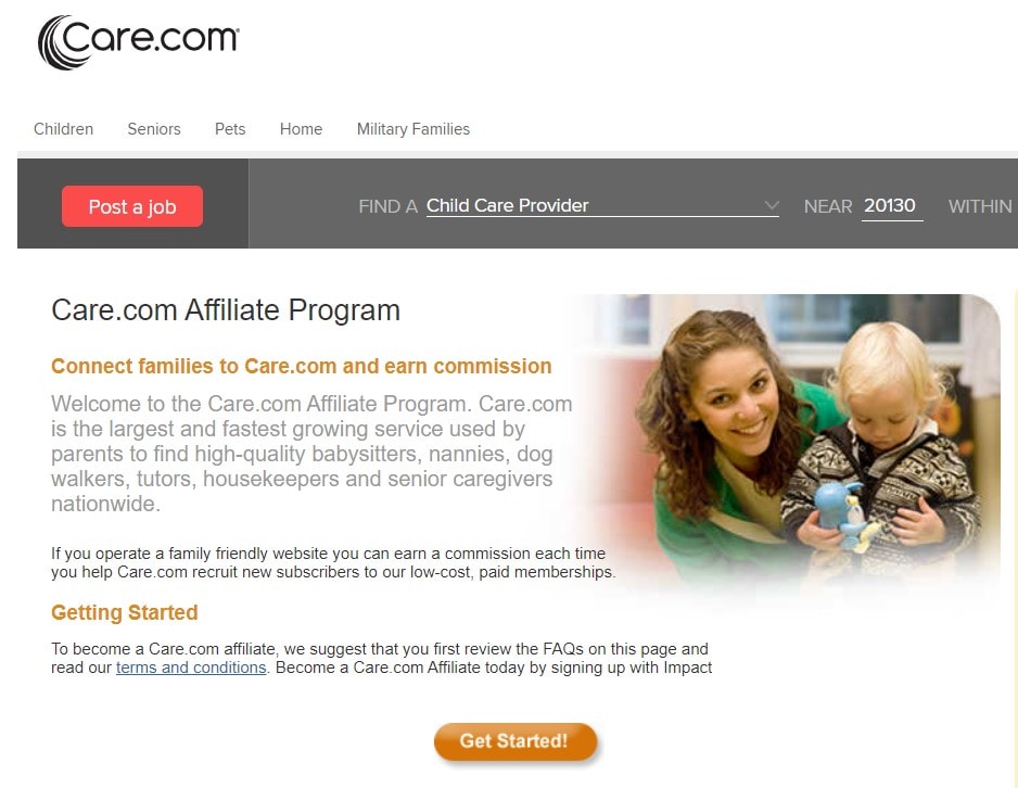CARE NonProfit And Charity Affiliate Programs 