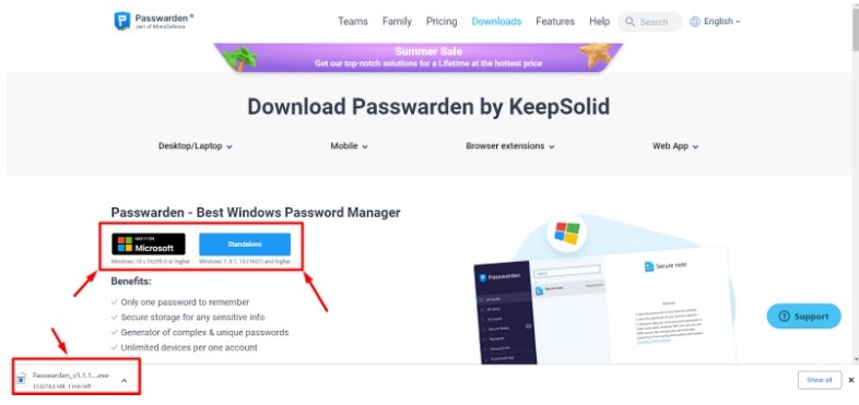 How To Download and Install Passwarden step2