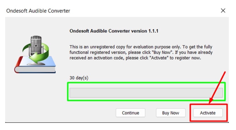 OndeSoft Audible Converter step11