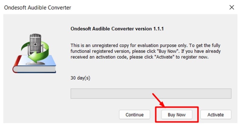 OndeSoft Audible Converter step8
