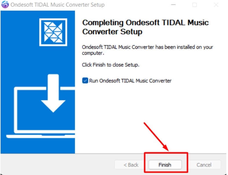 OndeSoft TIDAL Music Converter step4