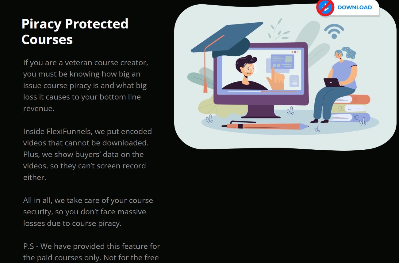 flexifunnels Piracy Protected Courses