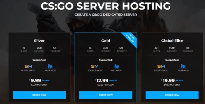 shockbyte CSGO Server Hosting