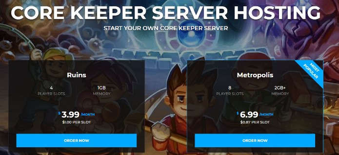shockbyte Core Keeper Server Hosting