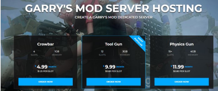 shockbyte Garry’s Mod Server Hosting