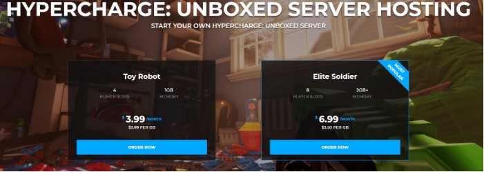 shockbyte Hypercharge Unboxed Server Hosting
