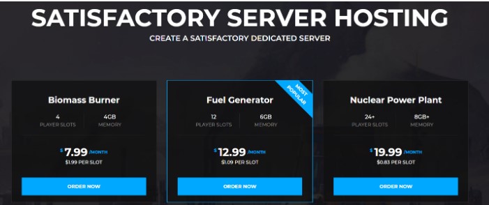shockbyte Satisfactory Server Hosting