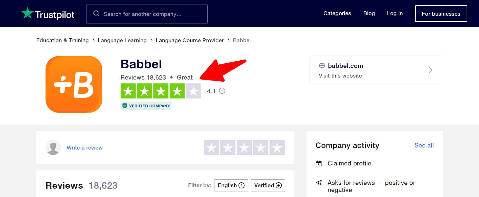 Babbel VS Duolingo - Babbel Customer Reviews on Trustpilot